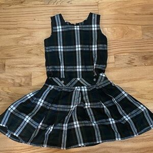 Girls XL plaid dress
